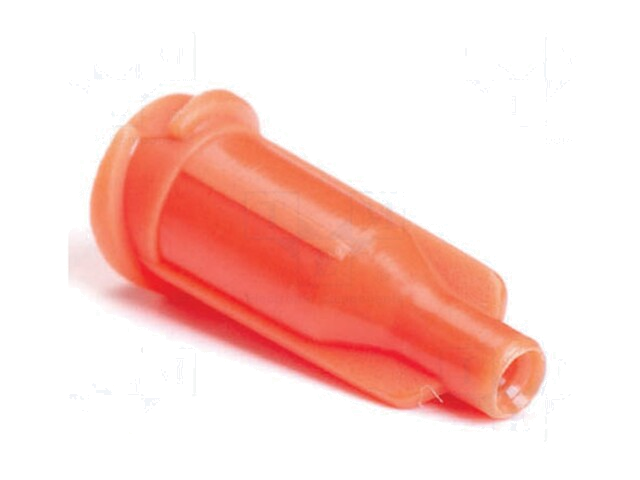Dopje; oranje; voor spuiten; polypropyleen; UV-ondoorlatend Dopje; oranje; voor spuiten; polypropyleen; UV-ondoorlatend